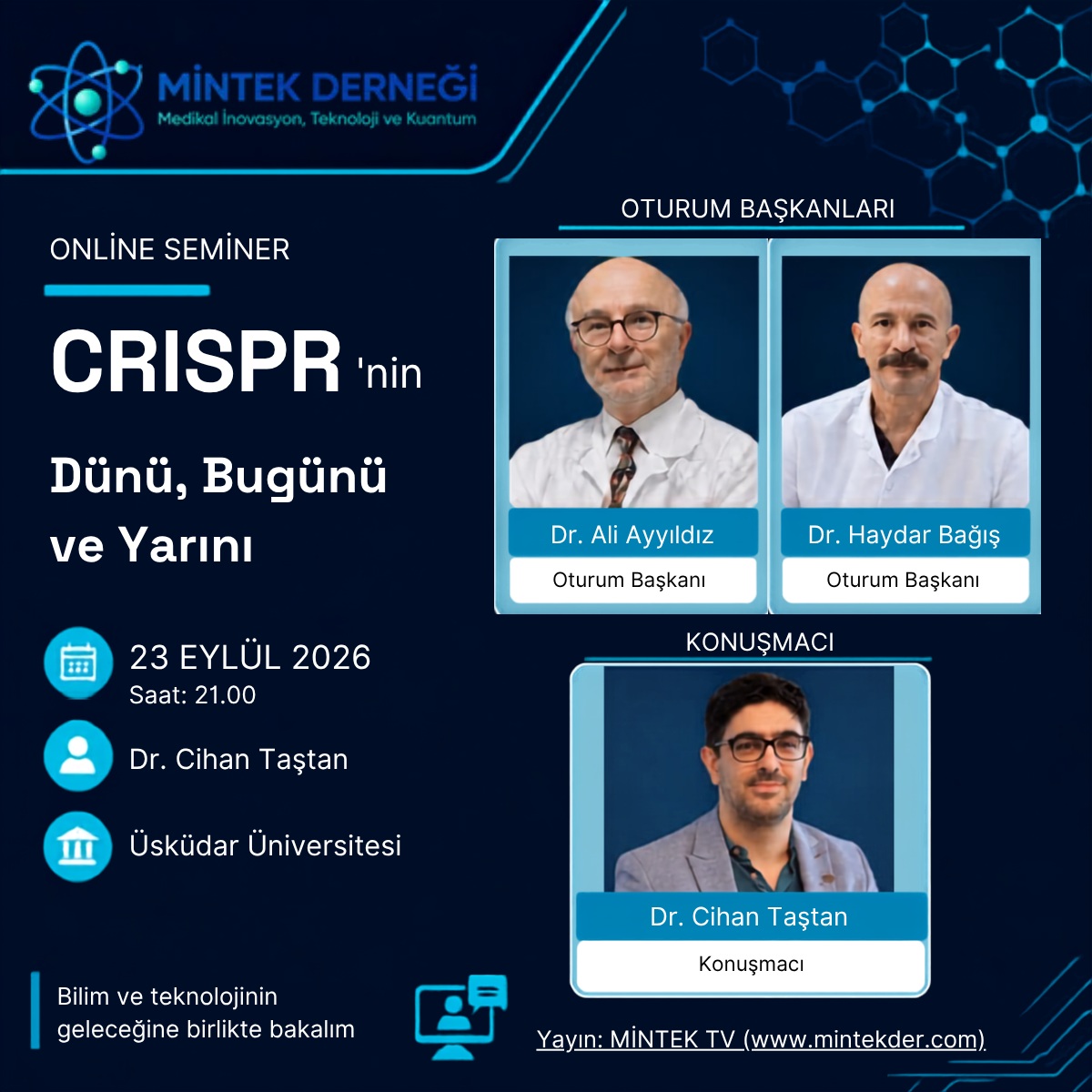 CRISPR'nin Dünü, Bugünü ve Yarını